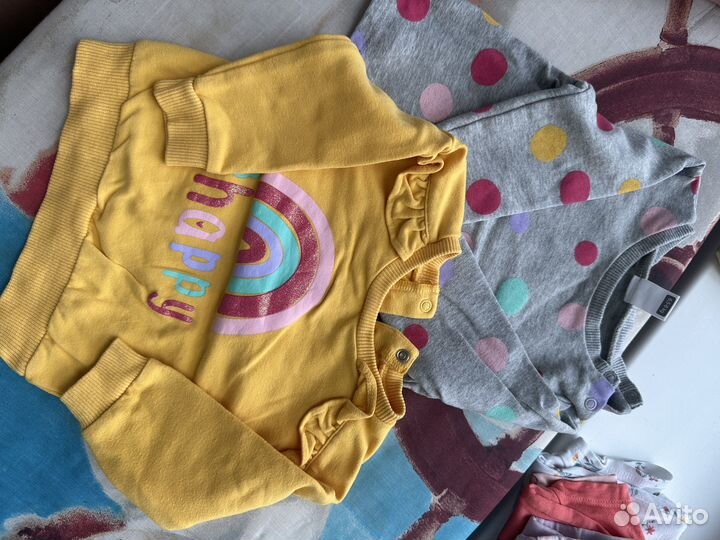 Вещи пакетом на девочку 3 6 месяцев