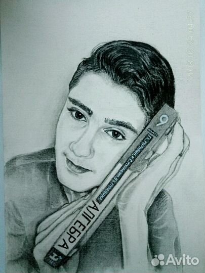 Портреты углем