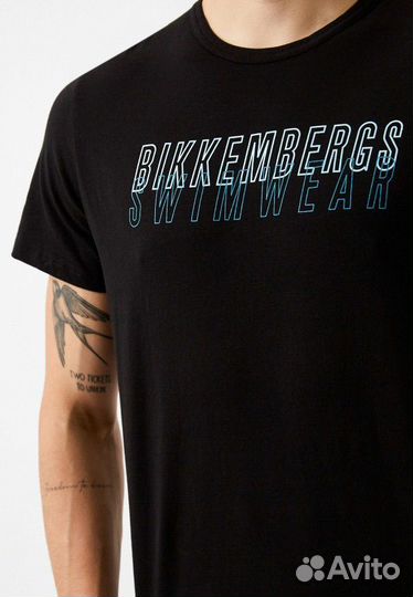 Футболка мужская новая Bikkembergs