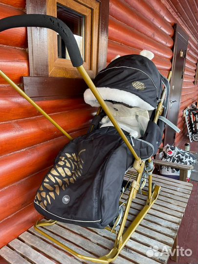 Санки-коляска