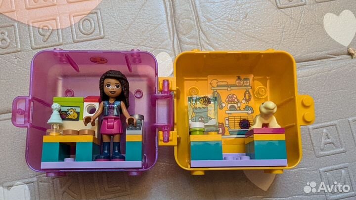 Lego friends cube