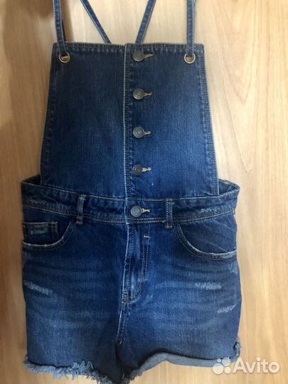 Комбинезон джинсовый stradivarius