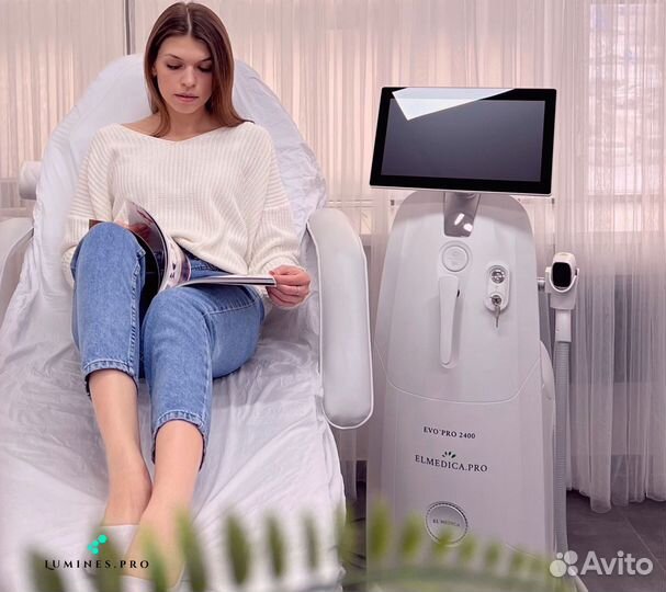 Диодный лазер для эпиляции lumines Evo-Pro 2400в
