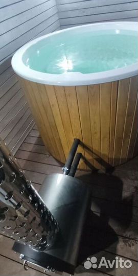 Купель с подогревом на дровах KUL-2689