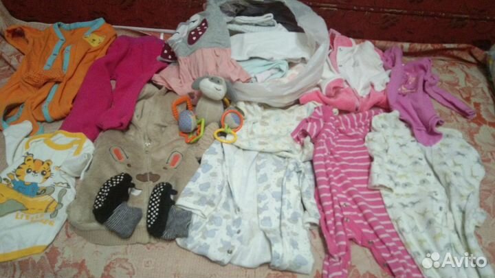 Детские вещи пакетом для девочек
