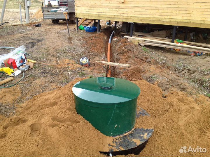 Септик в жилой дом