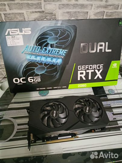 Видеокарта RTX 2060 6gb