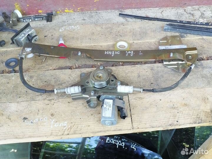 Стеклоподъёмник задней левой двери чери индис