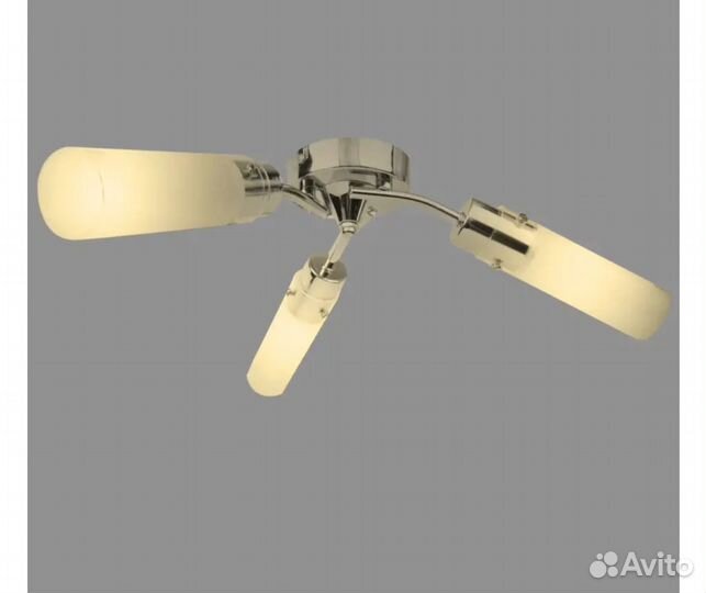 Люстра Element 3xE14x40 Вт, цвет хром, б/у