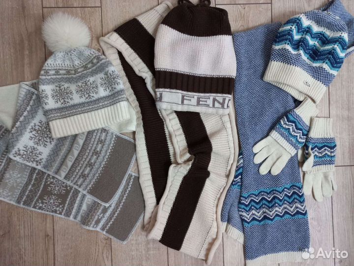 Комплекты шапка и шарф