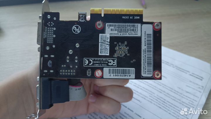 Видеокарта gt 730 2 гб