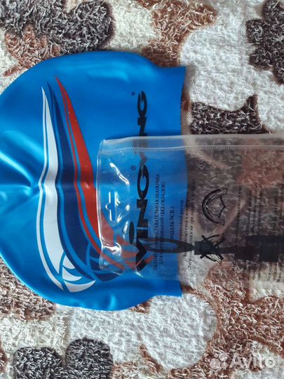 Шапочка для плавания универсальный размер