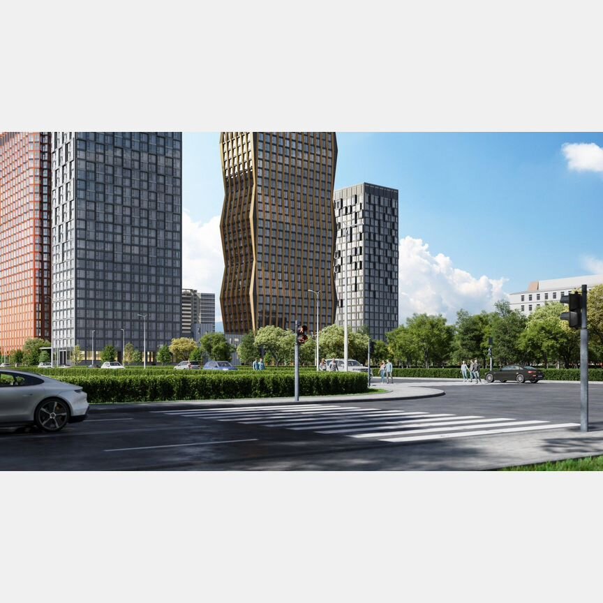 2-к. квартира, 59,5 м², 17/23 эт.