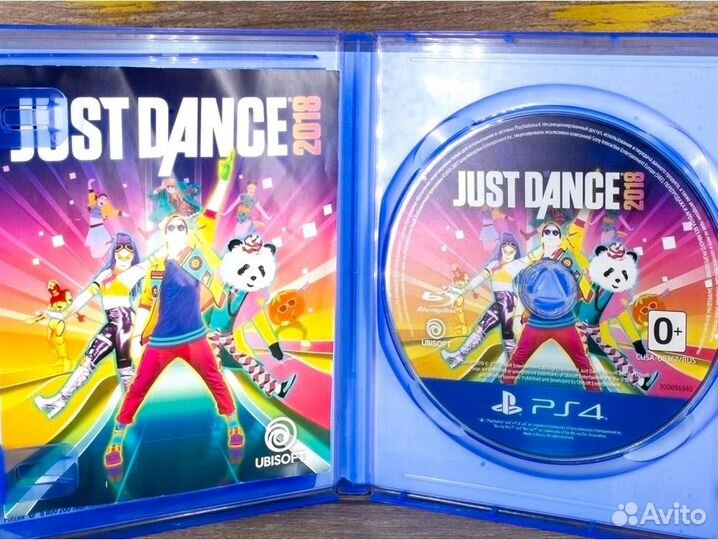 Диск для PS4 Just Dance 2018 (Б/У)
