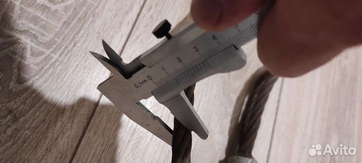 Трос буксировочный металлический