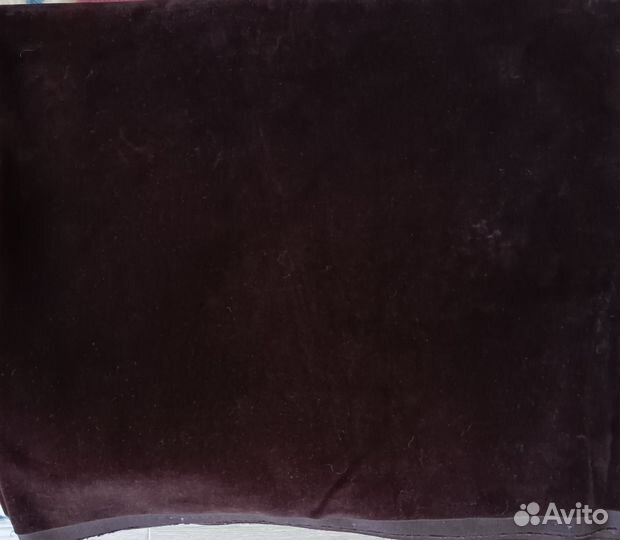 Отрез ткани бархат