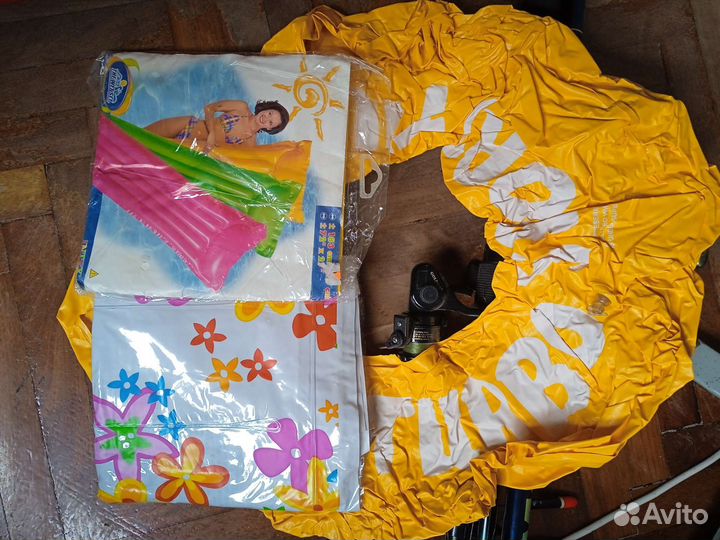 Надувной матрас 2 шт новые, круг