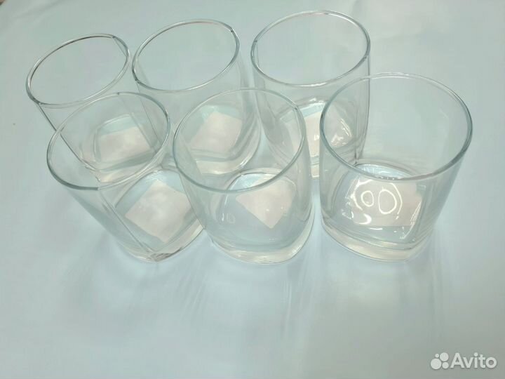 Стаканы для виски набор 6 шт IKEA даррока новые