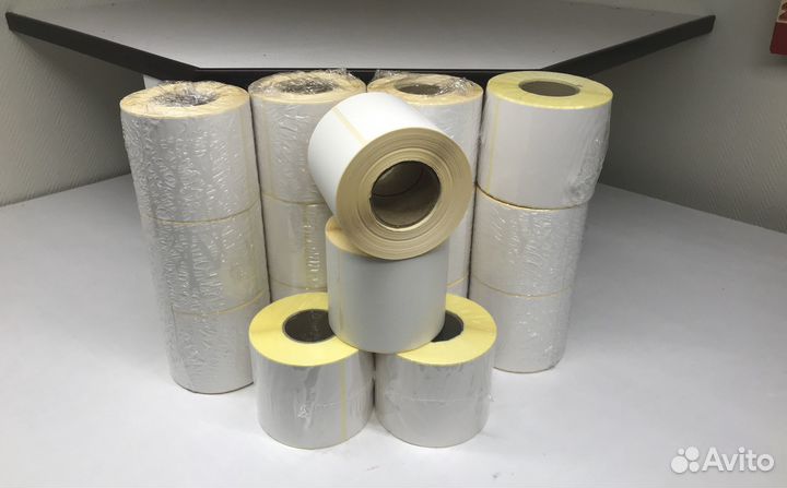 Термоэтикетки 75х120 эко (300шт) ozon все размеры