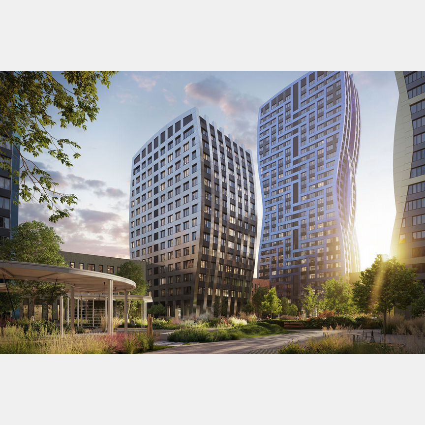 3-к. квартира, 56,5 м², 50/68 эт.