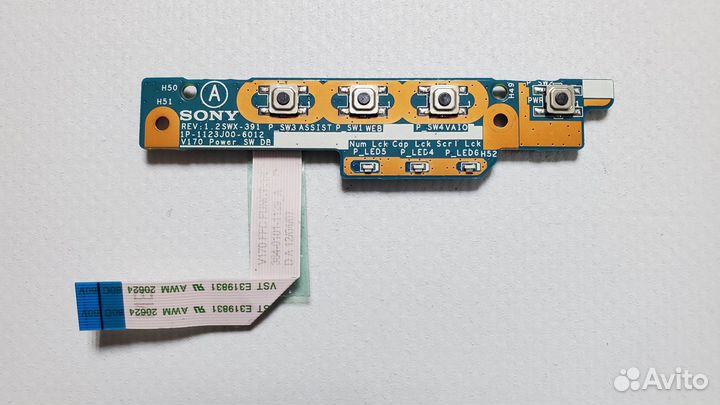 Плата управления ноутбука Sony Vaio SVE14