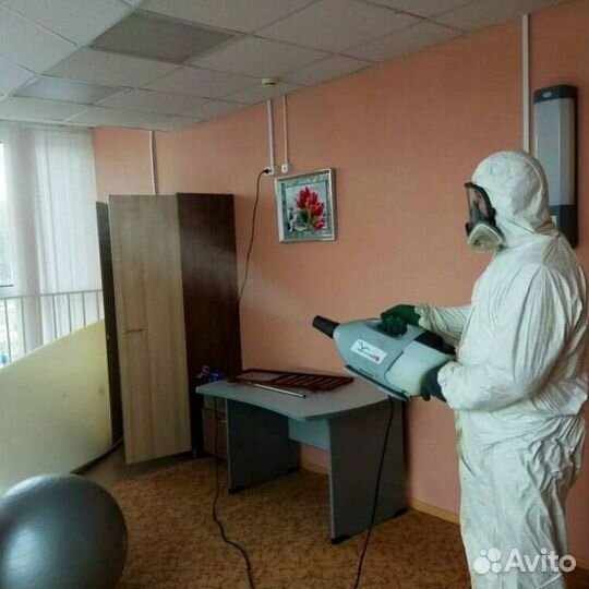 Средство для Уничтожения клопов травля тараканов дезинфекции