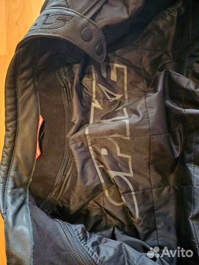 Мотокостюм мужской кожанный