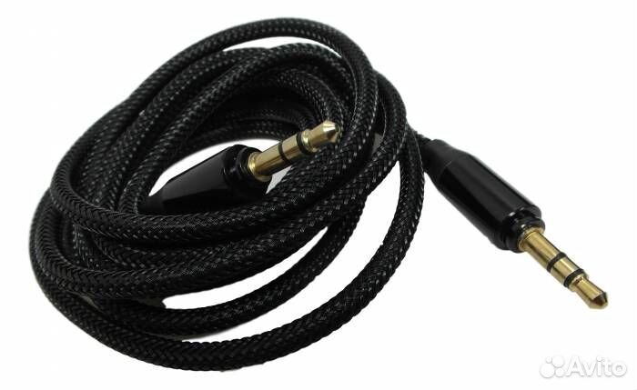 Кабель M22 штекер 3.5мм x штекер 3.5мм в нейлоново
