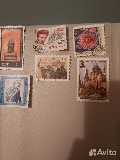 Марки гашеные новые