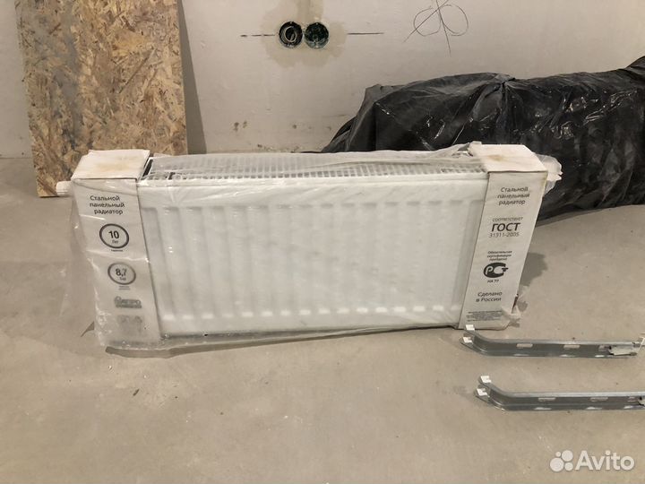 Радиатор отопления стальной новый