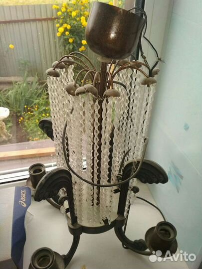 Люстра хрустальная