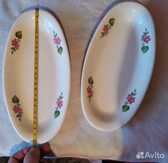 Новое Овальное блюдо (селедочница) зик №29 СССР