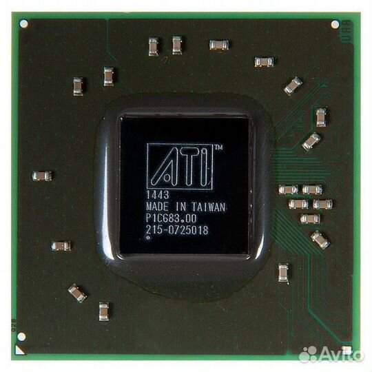 Видеочип AMD Mobility Radeon HD 4300, с разбора 21