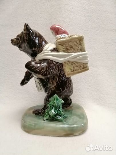 Статуэтка Маша и медведь. Конаково,зик