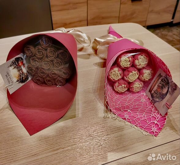 Съедобные букеты из шоколада, букеты шоколад роз