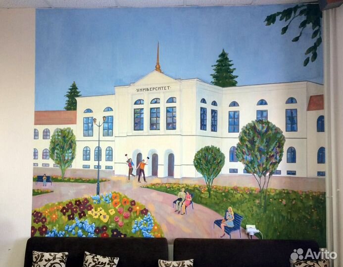 Художник роспись стен