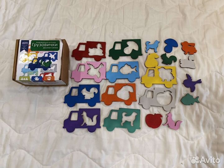 Развивающие игрушки Сортер досочки сегена