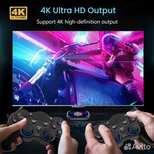 SMART TV приставка+Игровая консоль GX MAX/Game box