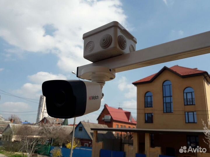 Установка видеонаблюдения