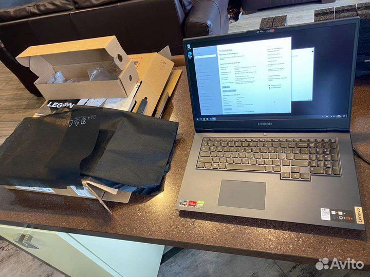 Ноутбук Lenovo legion5 17ACH6H 17.3