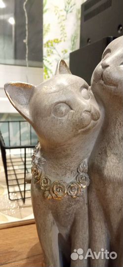 Статуэтка котики и рамочка для фото