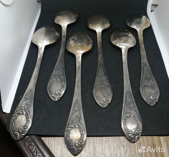 Ложки столовые мельхиор, зид, СССР