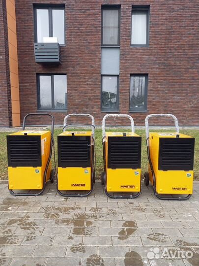 Посуточная аренда промышленных осушителей Master
