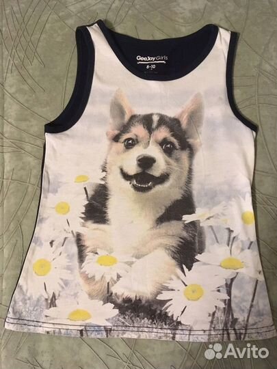 Футболки цветные.4-6лет