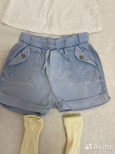 Пакет детской одежды для девочек zara 68