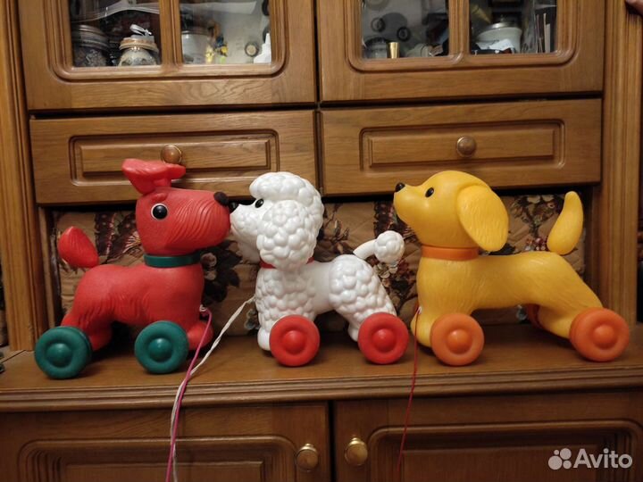 Игрушки - каталки СССР