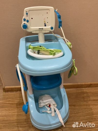 Набор доктора smoby тележка