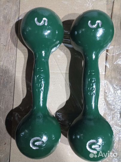 Гантели 5 кг