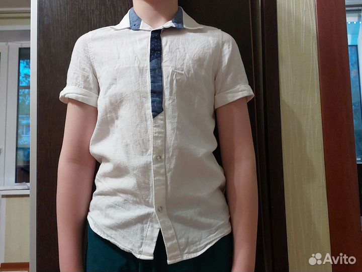 Рубашка белая