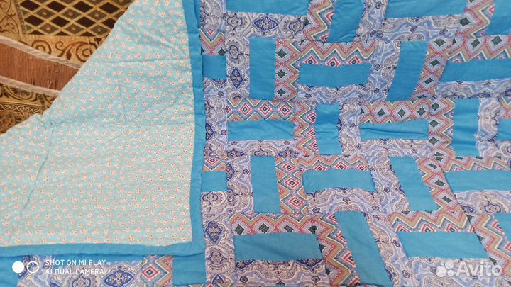 Лоскутное одеяло в стиле 